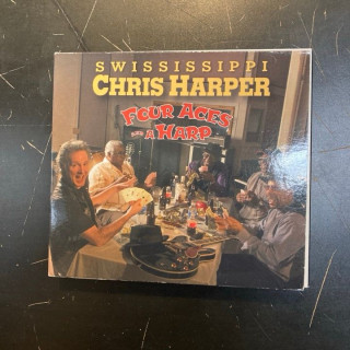 Swississippi Chris Harper - Four Aces And A Harp CD (VG/VG+) -blues-